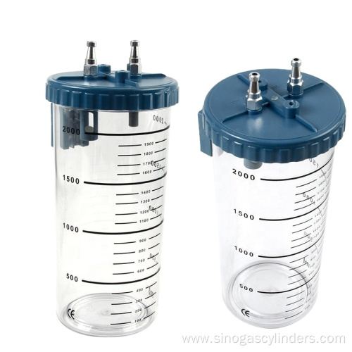 Autoclavable Suction Bottle Medical Suction Jar 2L